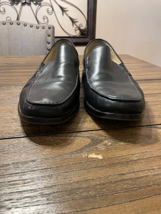 Neil M Rome Black Leather Comfort Loafer Size 12 EEE Extra Wide Slip On Shoes main image 10